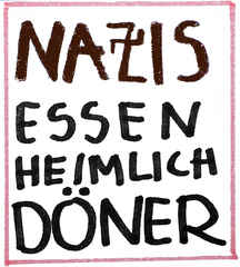 6 Platz: Nazis essen heimlich Döner